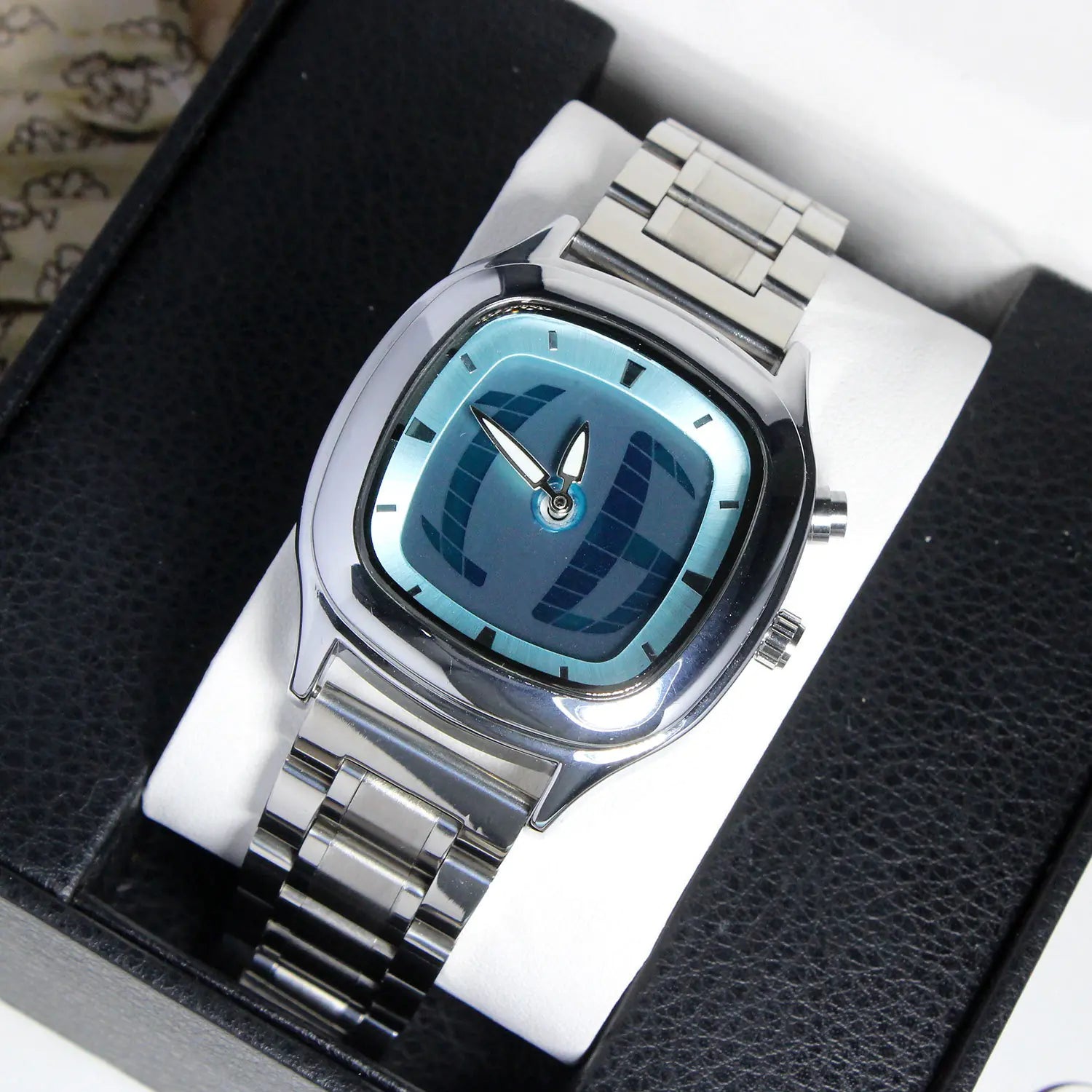 Hybrid Analog Digital Watch